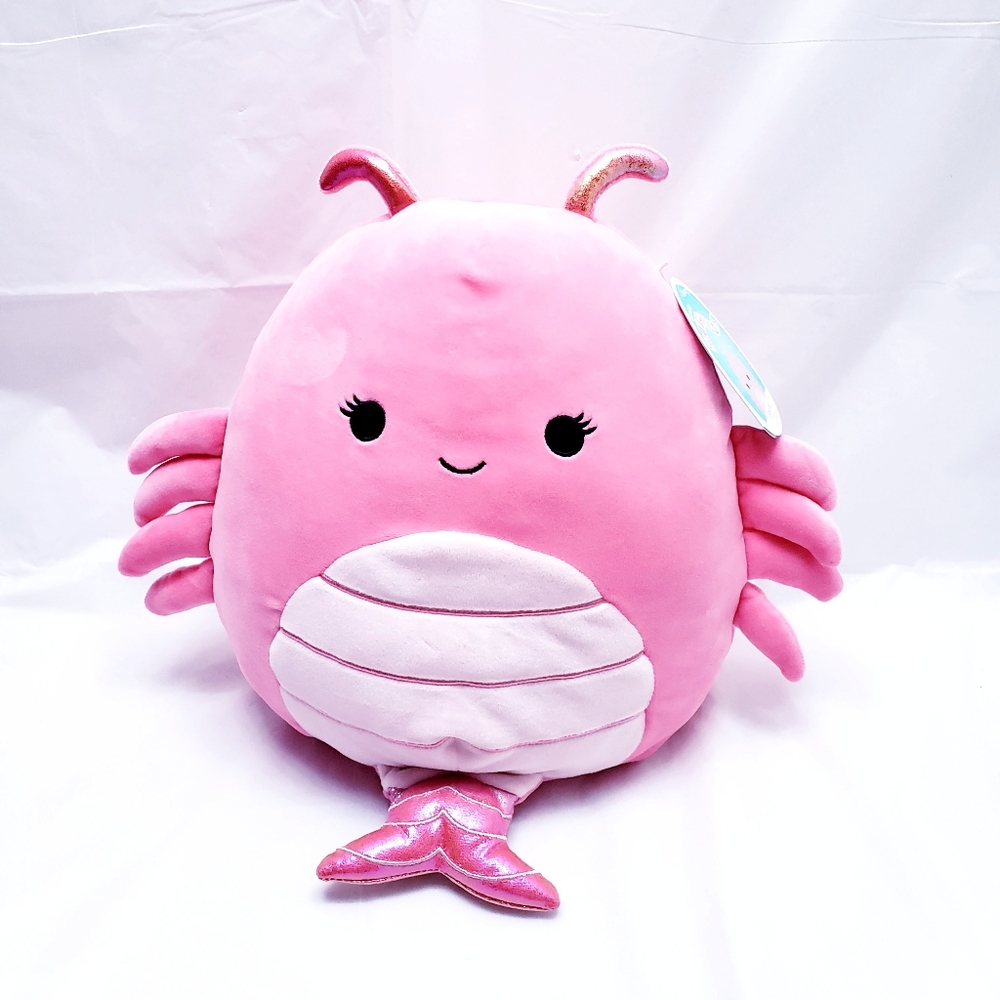 Squishmallow Simone 11” RARE  Shrimp - Kelly Toys